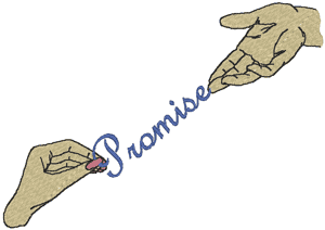 Promise Embroidery Design