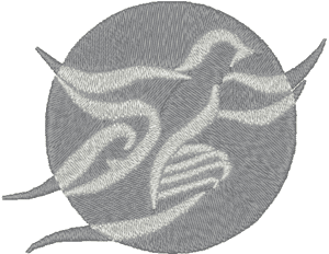 Releasing the Dove Embroidery Design