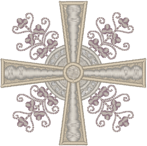 Vintage Ecclesiastical Design 339 Embroidery Design