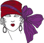 Flappers Embroidery Designs