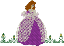 Machine Embroidery Designs: Among the Tulips Southern Belle