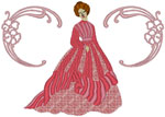 Azalea Pink Southern Belle Embroidery Design