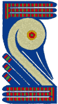 Native American Totem Swan Embroidery Design