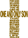 Mega John 3:16 Cross Embroidery Design