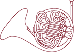 Redwork Embroidery Designs: Music