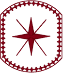 Religious Machine Embroidery Designs: Chrison Star of Bethlehem
