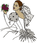 Bride #6 Embroidery Design