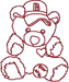 Redwork Machine Embroidery Designs: Animals