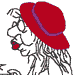 Machine Embroidery Design: Redwork Red Hat Saying Design