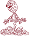 Redwork Machine Embroidery Designs: Other Holidays