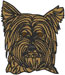 Machine Embroidery Designs: Yorkshire Terrier - Yorkie