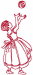 Redwork Machine Embroidery Designs: Children