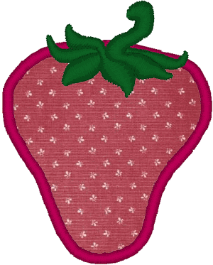 Strawberry Applique