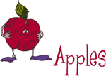 Madcap Cookery: Apples Embroidery Design