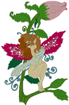 Machine Embroidery Designs: Crystobel: The Rosebud Fairy