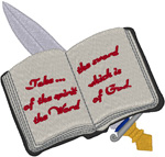 Christian Machine Embroidery Designs: Sword of the Spirit