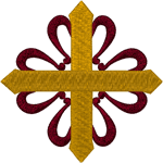 Iberian Cross Embroidery Design