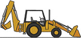 Machine Embroidery Designs: Backhoe