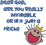 Machine Embroidery Designs: Dear God #10