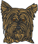 Yorkshire Terrier - Yorkie Embroidery Design