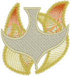 Christian Machine Embroidery Designs: Holy Spirit