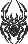 Machine Embroidery Designs: Tribal Spider 3