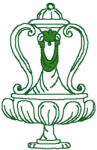 Machine Embroidery Designs: Green Vase 1