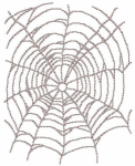 Machine Embroidery Design: Spider Web