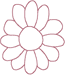 Alphabets Machine Embroidery Designs: Rosewater Uppercase O