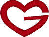 Alphabets Machine Embroidery Designs: Little Love Letters Uppercase G