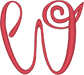 Alphabets Machine Embroidery Designs: JoliScript Font Uppercase W