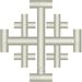 Jerusalem Cross Embroidery Design