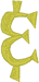 Alphabets Machine Embroidery Designs: MonkeyChunks Ampersand